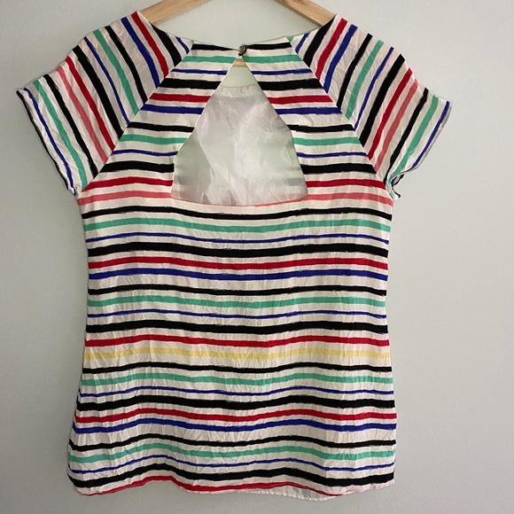 Lauren Leonard Silk lined top - Picture 2 of 2